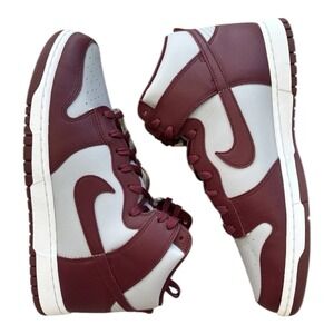 Nike Dunk HI Retro Men's Size 13 Dark Beetroot/Dark Beetroot  DD1399-600 New